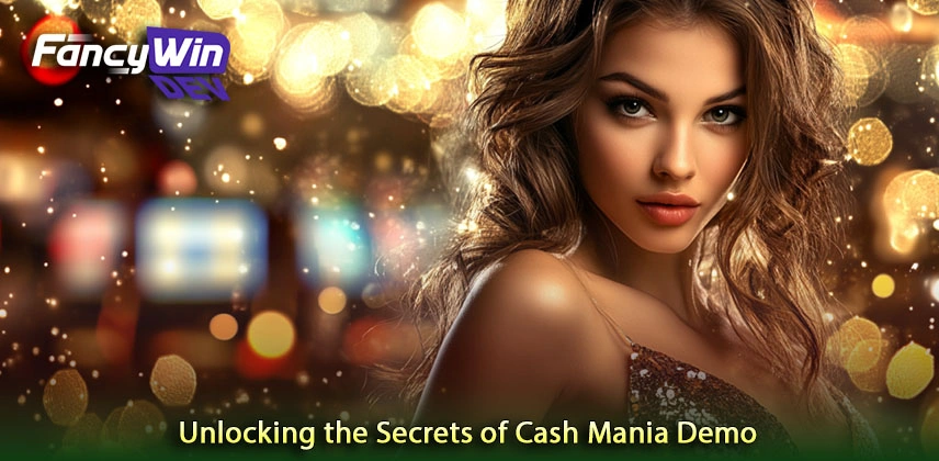 Cash Mania demo slot reels, cash symbol ও bonus feature বোঝানোর দৃশ্য