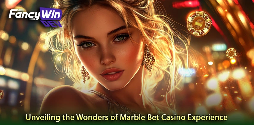 Marble Bet Casino-এর game library, account ও payment verification বোঝানোর দৃশ্য