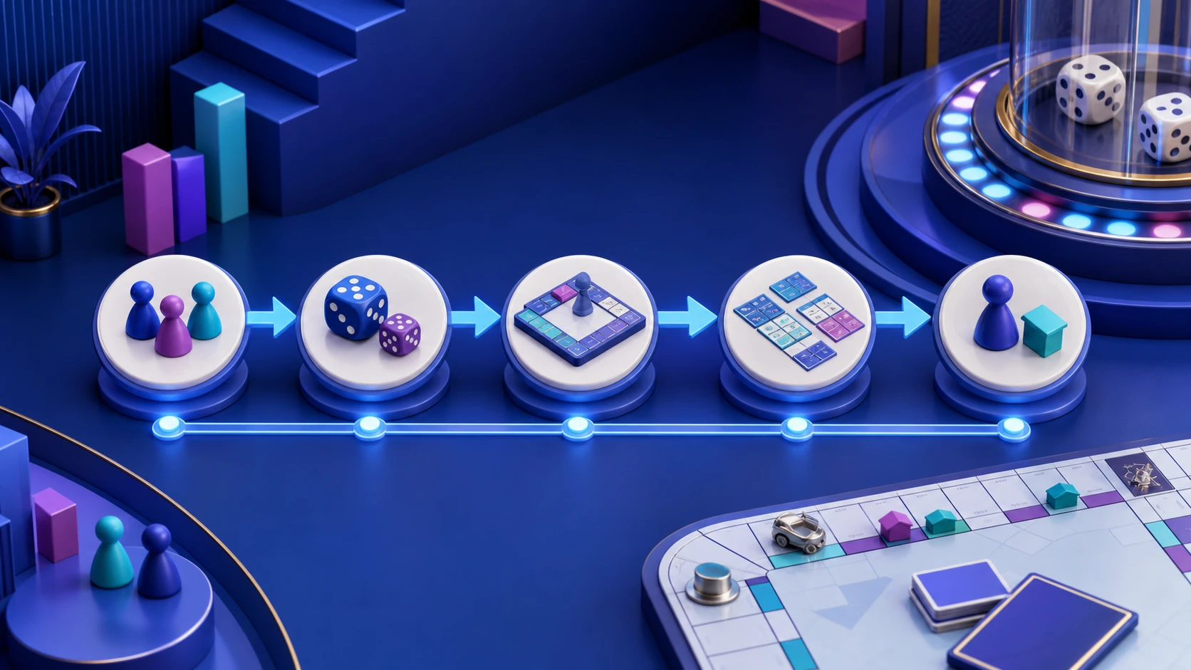 Game flow কীভাবে পড়বেন—Fancywin পোস্টের ব্যাখ্যামূলক ইলাস্ট্রেশন