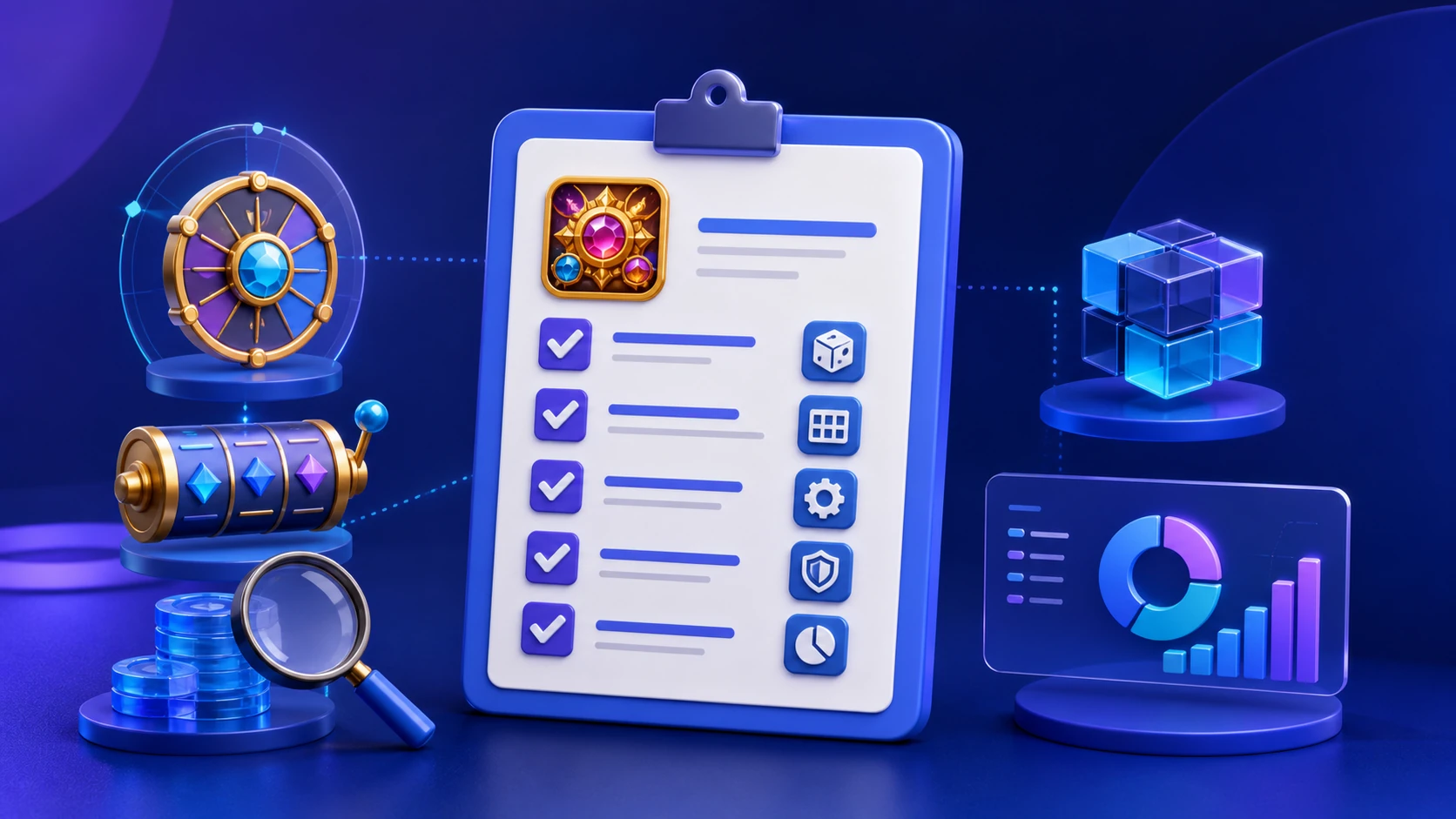 Game title থেকে কী যাচাই করবেন—Fancywin পোস্টের ব্যাখ্যামূলক ইলাস্ট্রেশন